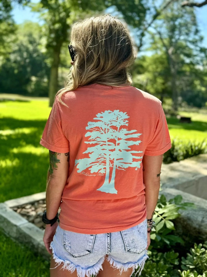 Bright Salmon Tee